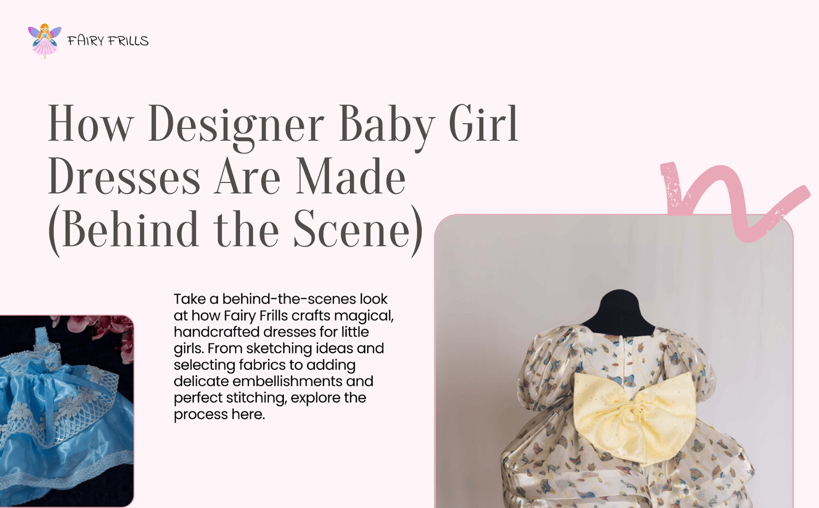 Behind the Scenes of Fairy Frills – How Designer Baby Girl Dresses Are Made