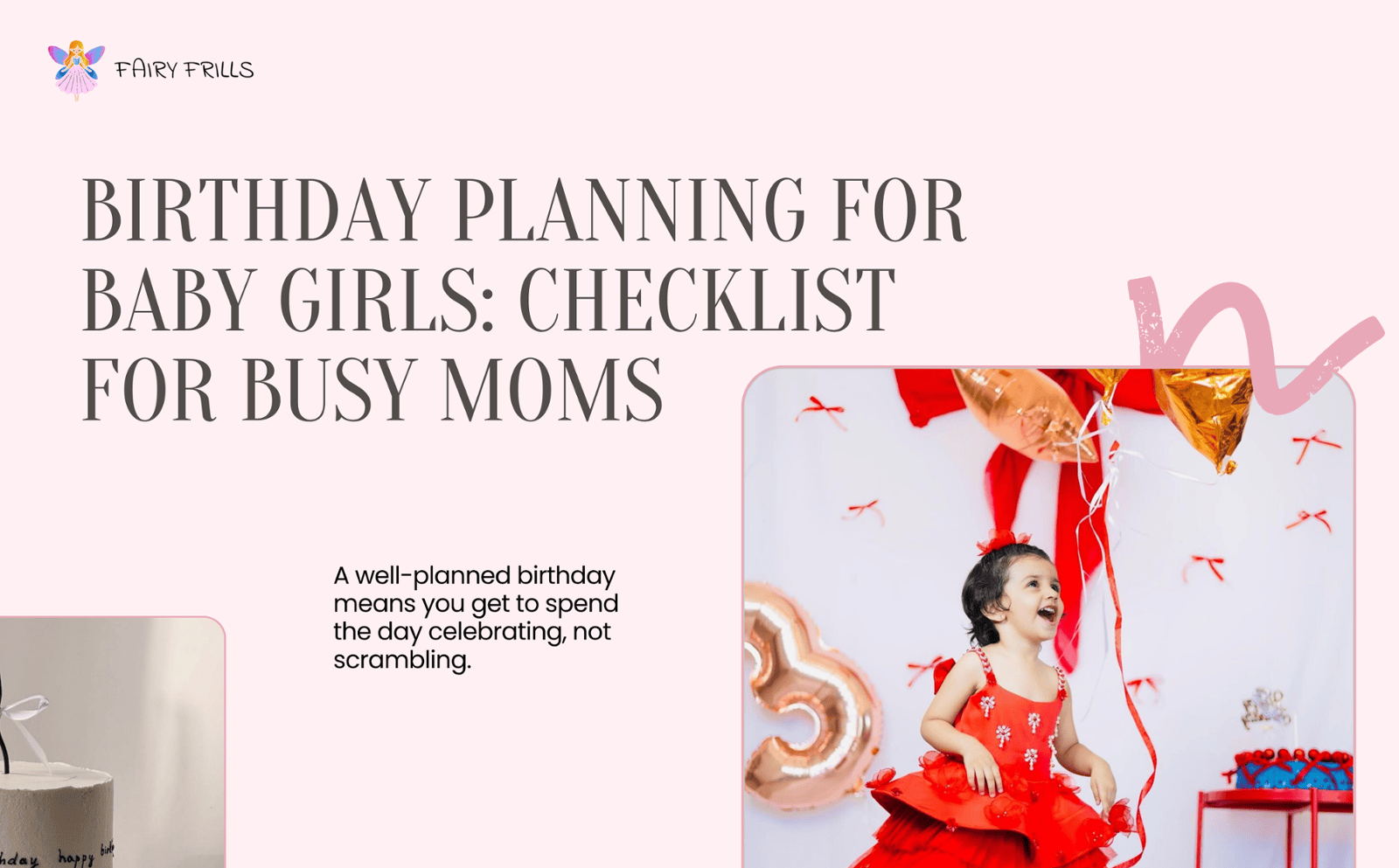 Birthday Planning for Baby Girls: Checklist for Busy Moms
