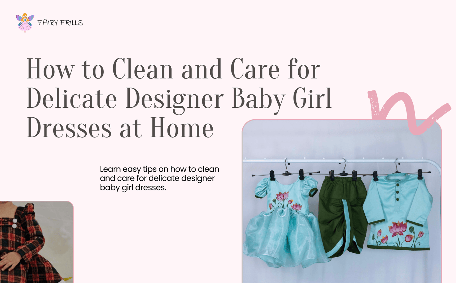 How to Clean and Care for Delicate Designer Baby Girl Dresses at Home