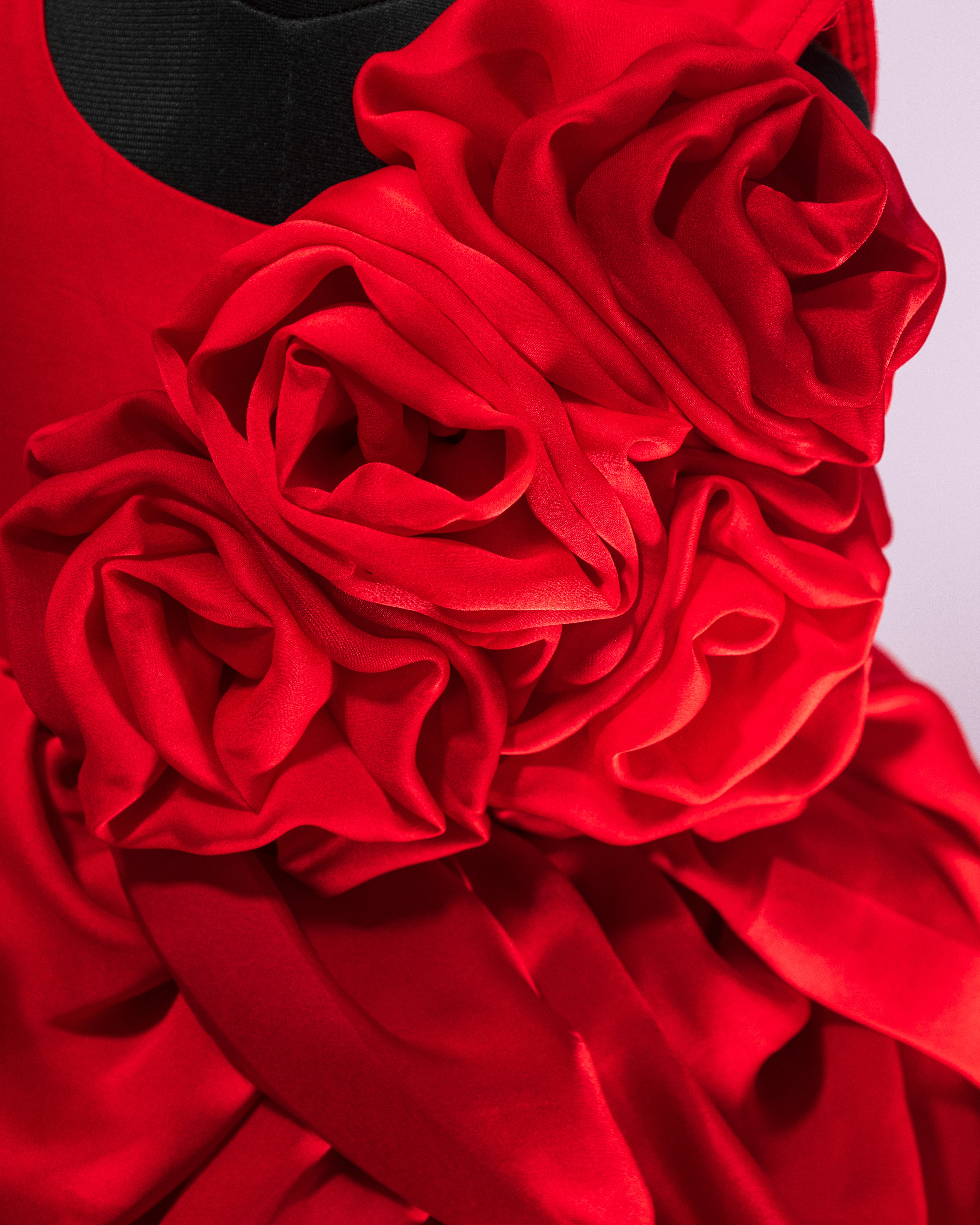 Crimson Bloom Couture Dress Crimson Bloom Couture Dress