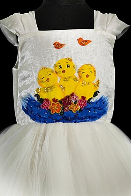 Ducklings in Bloom Tutu Dress Ducklings in Bloom Tutu Dress