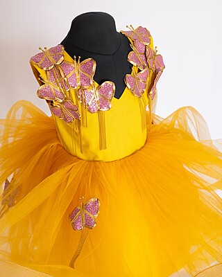 Yellow Dazzlewing Gown Yellow Dazzlewing Gown