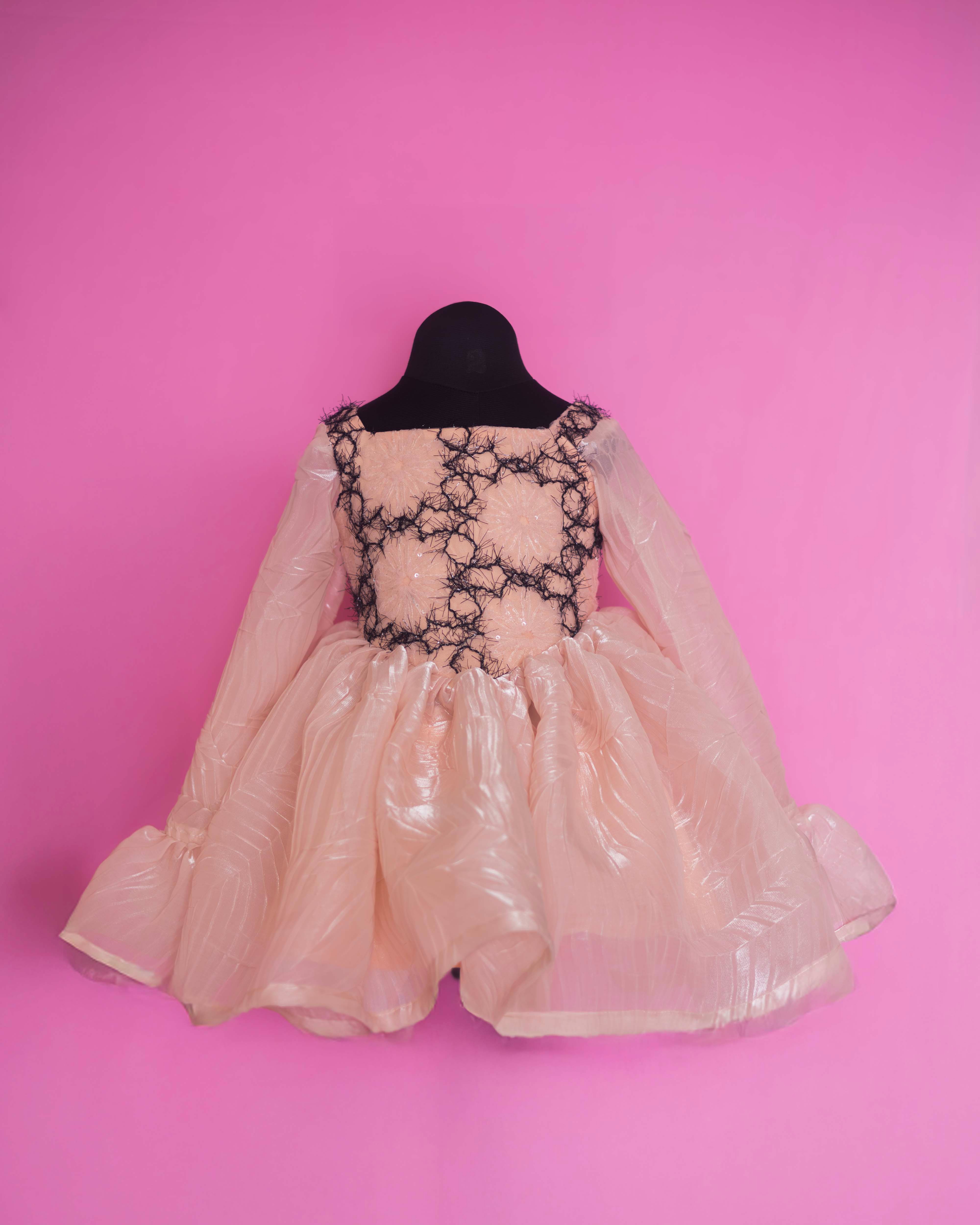 Elegant Lace Overlay Mother-Daughter Dress Set Elegant Lace Overlay Mother-Daughter Dress Set