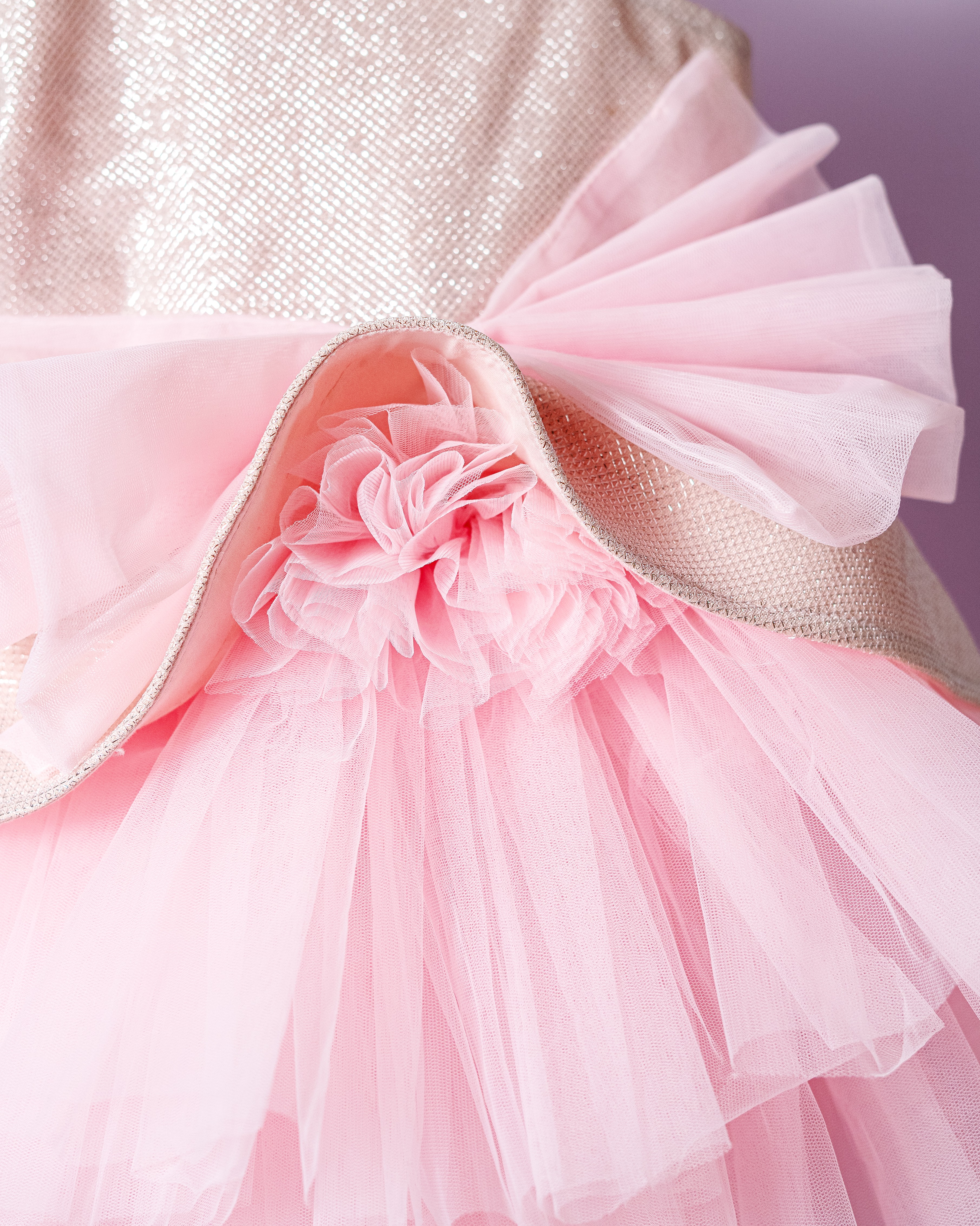Enchanted Blush One-Shoulder Tutu Dress Enchanted Blush One-Shoulder Tutu Dress