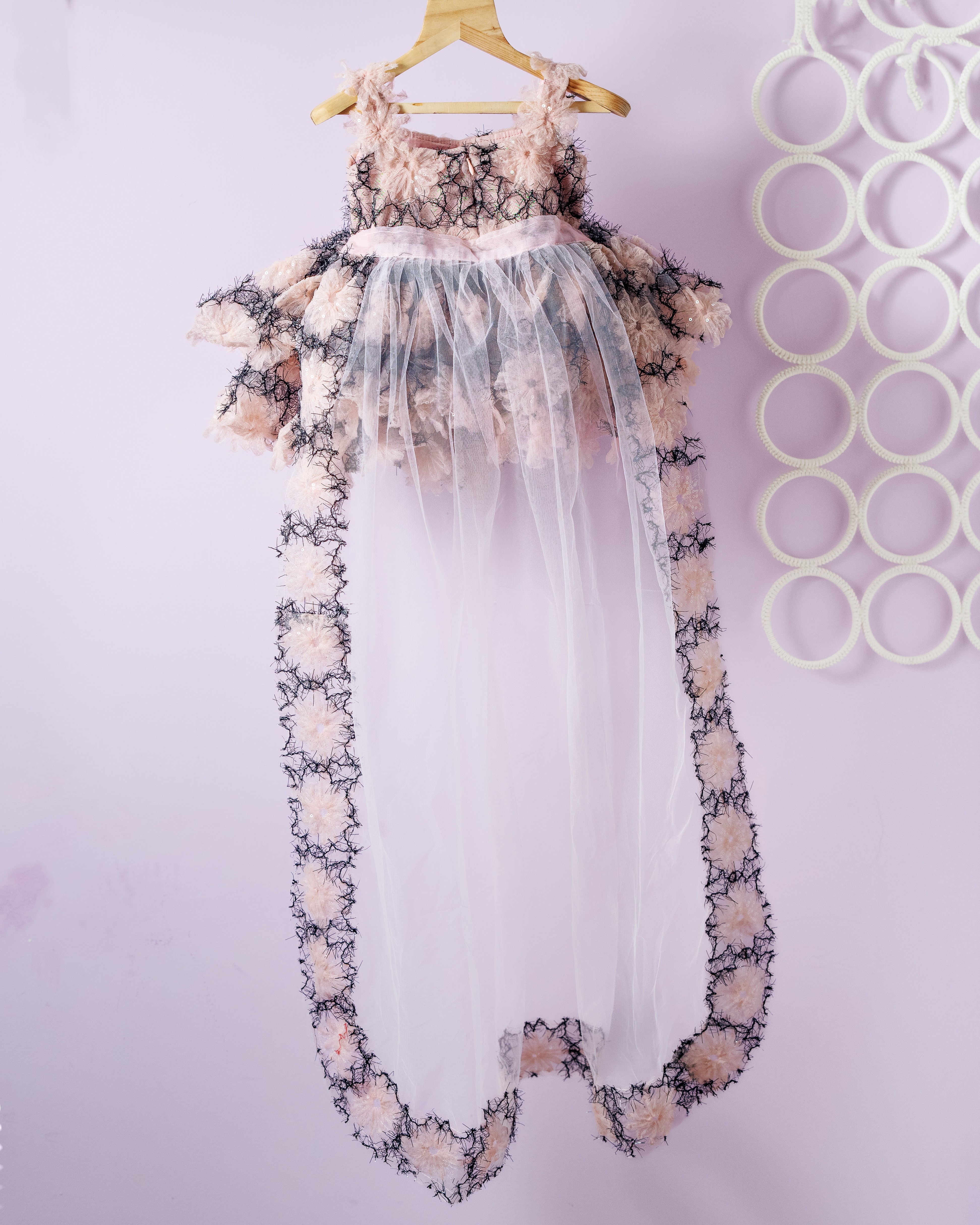 Floral Fantasy Lace Puff Dress Floral Fantasy Lace Puff Dress