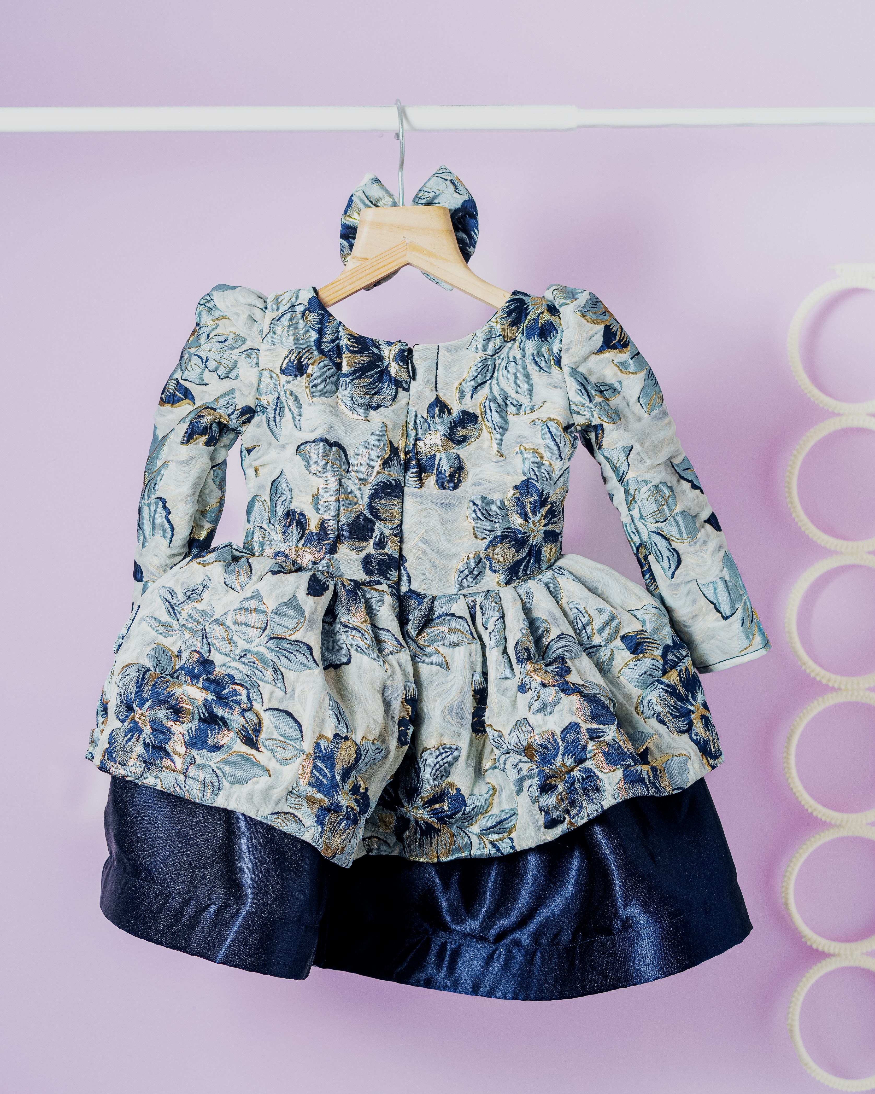 Royal Bloom Brocade Dress Set Royal Bloom Brocade Dress Set