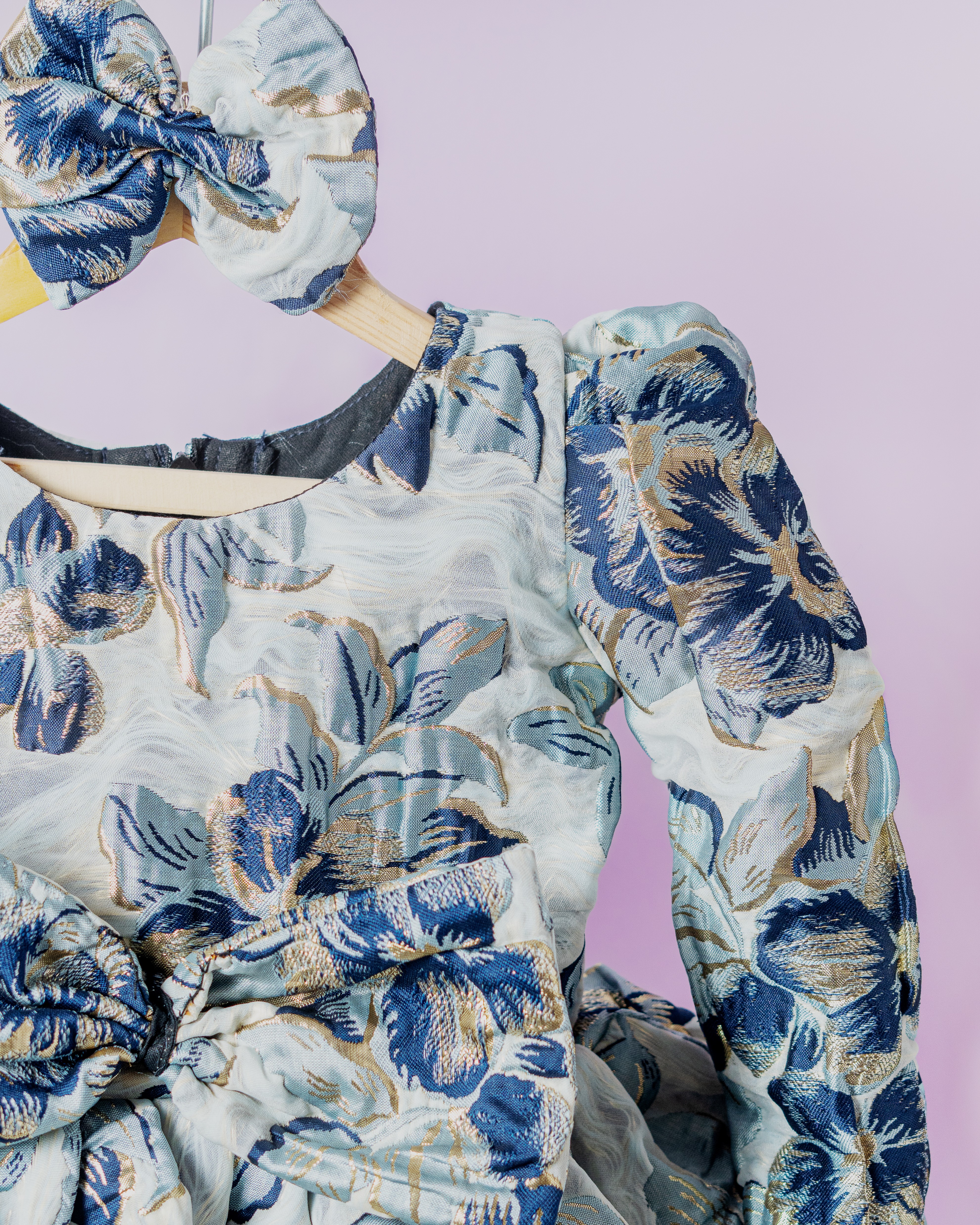 Royal Bloom Brocade Dress Set Royal Bloom Brocade Dress Set
