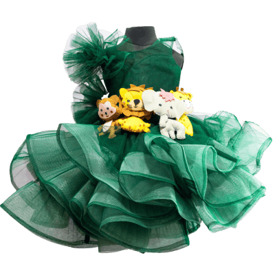 Jungle Safari Green Dress Jungle Safari Green Dress