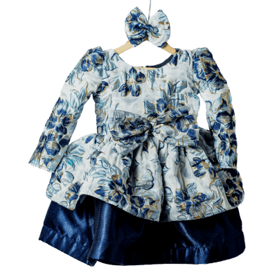 Royal Bloom Brocade Dress Set Royal Bloom Brocade Dress Set