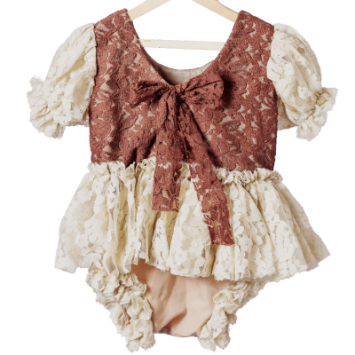 Vintage Lace Blossom Romper Vintage Lace Blossom Romper