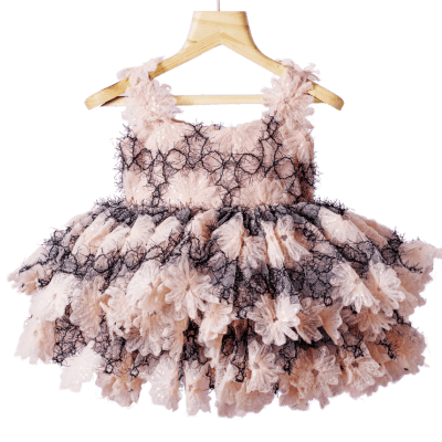 Floral Fantasy Lace Puff Dress Floral Fantasy Lace Puff Dress