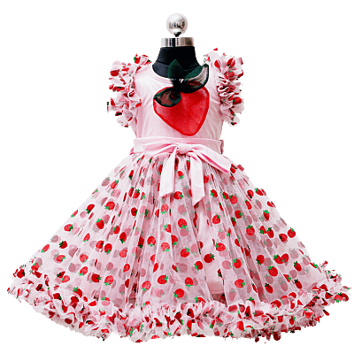 Sweet Strawberry Delight Party Dress Sweet Strawberry Delight Party Dress