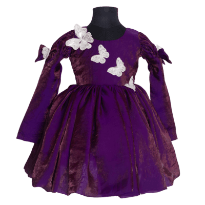 Royal Flutter Velvet Dress Royal Flutter Velvet Dress