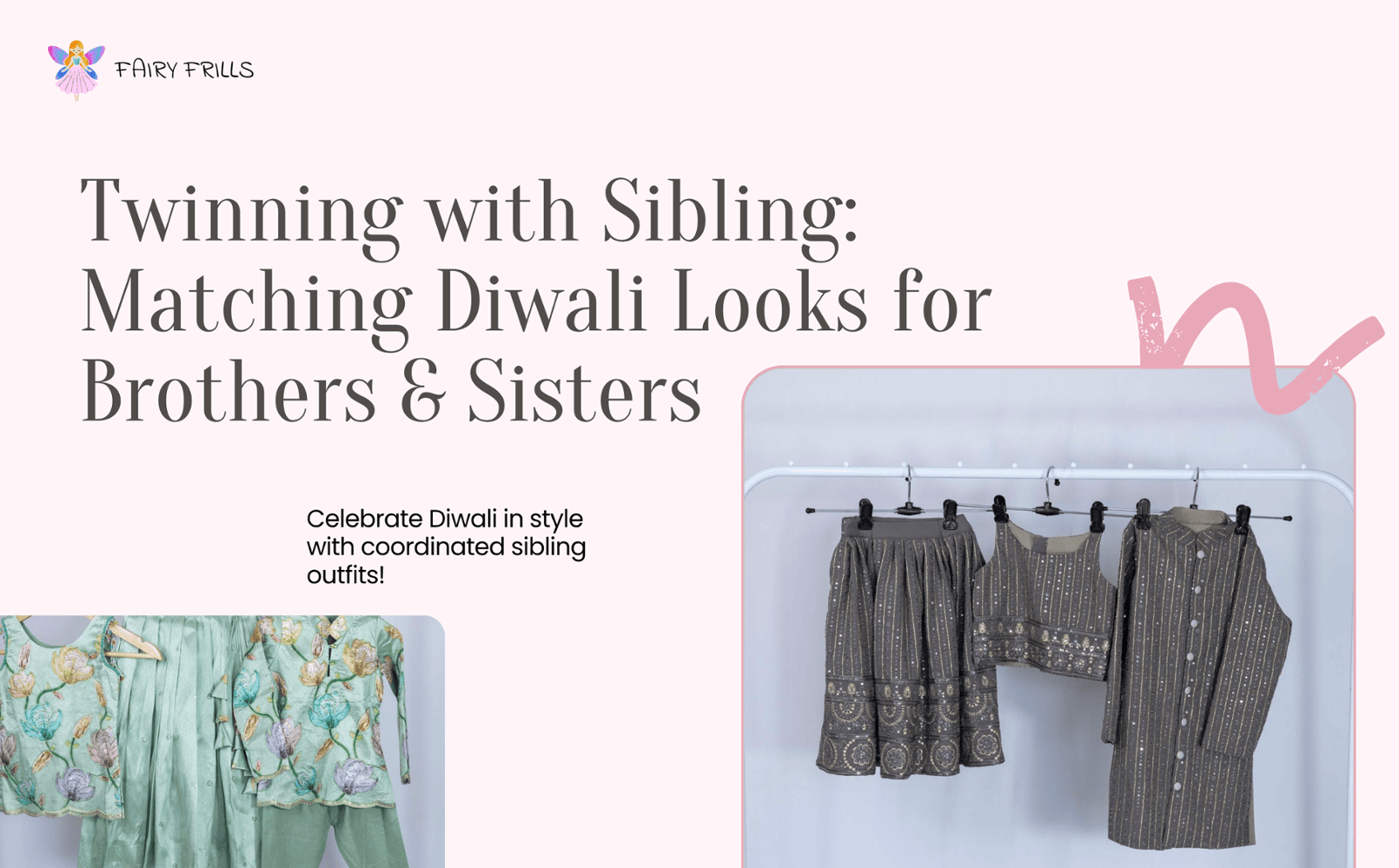 Twinning with Sibling: Matching Diwali Looks for Brothers & Sisters