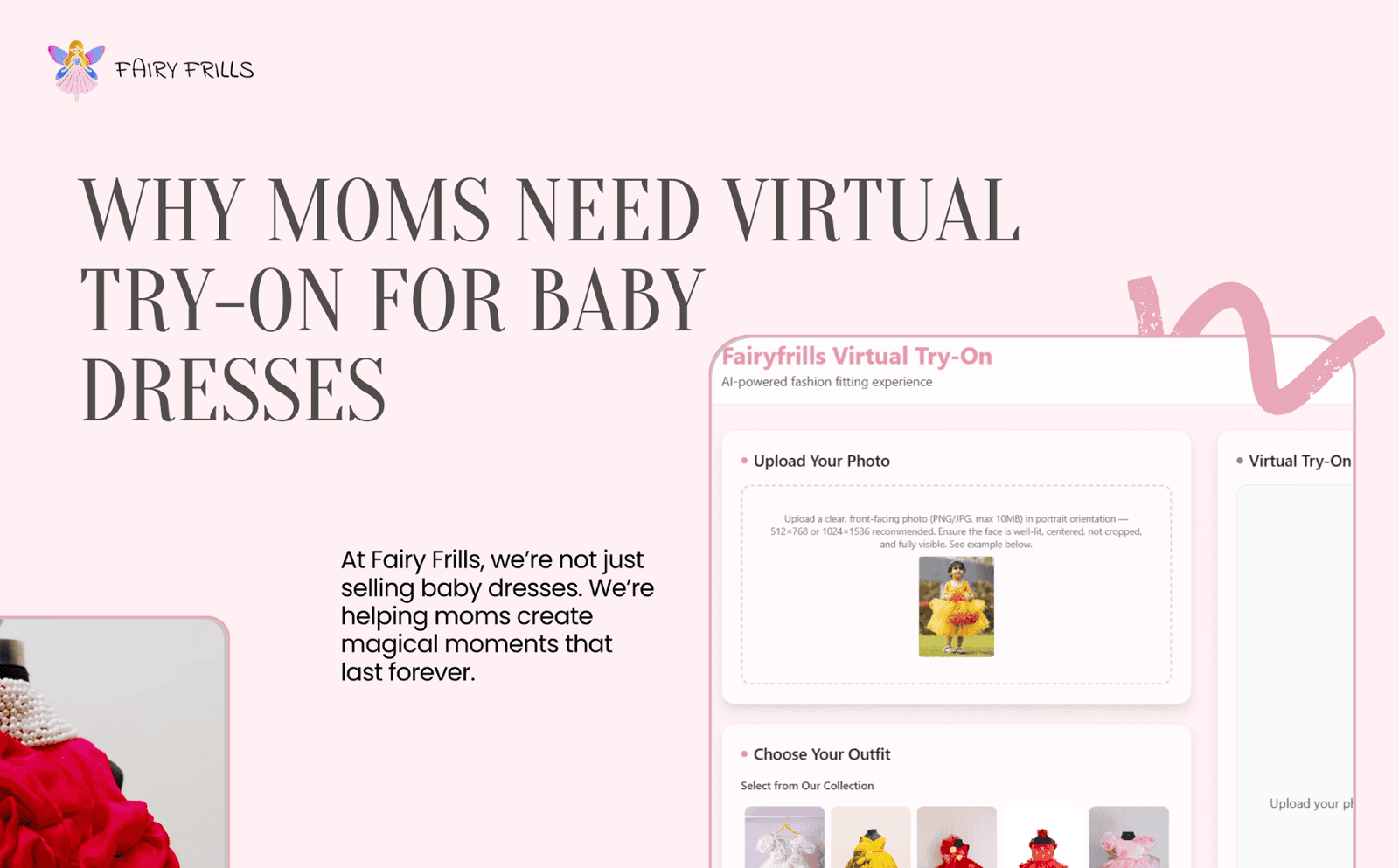 Try Before You Buy: Why Every Mom Needs Virtual Try-On for Baby Dresses